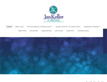 Tablet Screenshot of jankellerconsulting.com